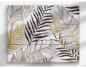 Obraz na plátne Exotické tropické listy, 40x50 cm%