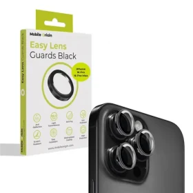 Mobile Origin Easy Lens guards ochranné sklo na objektív pre Apple iPhone 16 Pro/16 Pro Max čierna (FRL-LSG-i16Pro-BLK)
