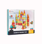 Mamido Mamido Magnetická stavebnica s autíčkem 78 dielov MT1504