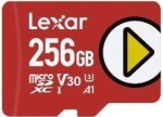 Lexar MEMORY MICRO SDXC 256GB UHS-I/PLAY LMSPLAY256G-BNSNG LEXAR