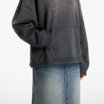 Mikina REPRESENT Embellished Hoodie UNISEX Stained Black XS