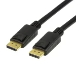 LogiLink DisplayPort 1.4 čierna / Kábel DisplayPort / 3 m / 8K/60 Hz (CV0121)