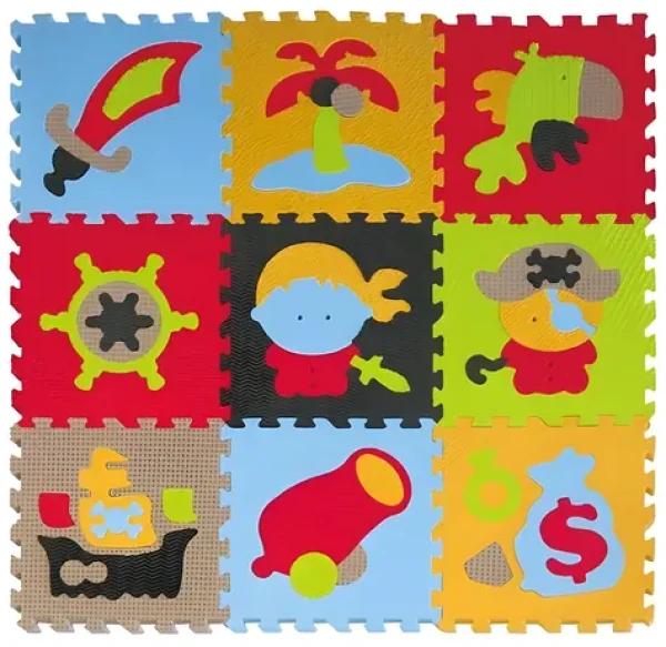 BABY GREAT Penové puzzle Piráti SX