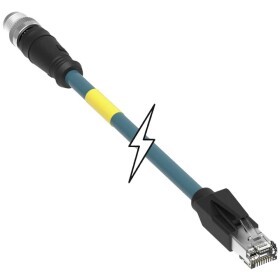 Molex Molex WOD Industrial Solution upravený zástrčkový konektor pre senzory - aktory, 1203410501, piny: 8, 1.00 m, 1 ks; 1203410501