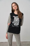 Vamp - Pyžamo s dlhým rukávom 15975 - Vamp black L