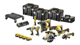 DeWalt DCK853P4T / 18 dielna Aku súprava náradia + nabíjačky + kufrov + batérií (DCK853P4T)