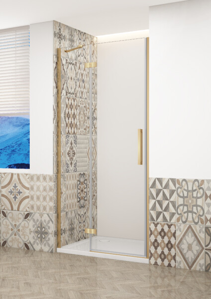 GELCO TRINITY GOLD dvere do niky ľavé, 800 číre sklo, GT1280CL-G GT1280CL-G