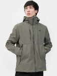 Pánska bunda softshell 4FSS23TSOFM044-44S olivová 4F