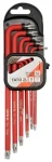 YATO YT-0563 / Sada kľúčov TORX s otvorom 9 ks dlhšia (YT-0563)