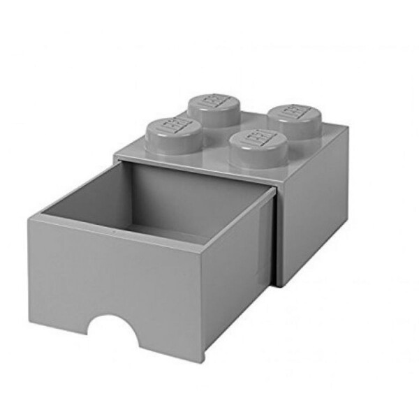 LEGO Úložný box šuplíkom šedá