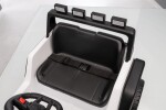 Mamido Mamido Elektrické autíčko Speed Offroad biele | 4x45W | EVA kolesá | 12V 7Ah | EKO koža