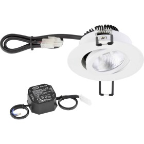 EVN PC20N60102 EVN Lichttechnik LED vstavané svetlo LED pevne zabudované LED osvetlenie 6 W biela; PC20N60102
