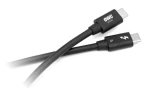 OWC kábel Thunderbolt 5 (0.8m) čierna / 2x USB-C (samec) s podporou TB5 (OWCCBLTB5C0.8M)