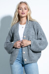 Fobya Cardigan F1705 Grey