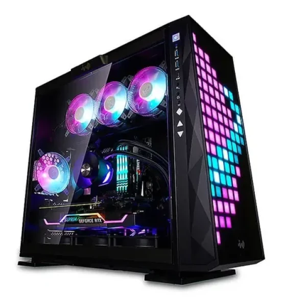 In Win 309 čierna / Skriňa / Midi Tower / E-ATX, ATX / ARGB / priehľadná bočnica / 2x USB-A, 1x USB-C (309 Gaming)