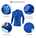 Sesto Senso Thermo Longsleeve Top CL40 Cornflower