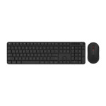 MIIIW Wireless Keyboard and Mouse Combo Set čierna / Bezdrôtová klávesnica + myš / 1600 DPI (MWWC01)