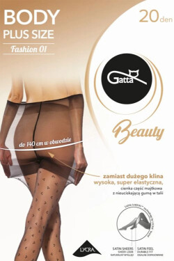 Gatta Body Plus Size 01 farba:nero 4-L