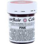 Farba na čokoládu na báze kakaového masla Sugarflair Pink (35 g) C301 torta - Sugarflair - Sugarflair