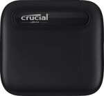 Crucial X6 1TB čierna / Externý SSD / USB 3.2 Gen2 Type-C / R: 540 MBs / 3y (CT1000X6SSD9)