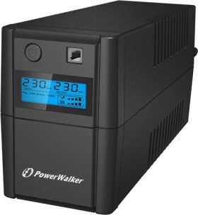 PowerWalker VI 850 SHL FR / záložný zdroj UPS / 850 VA / 480 W / 2x FR / RJ11 / USB (10121001)