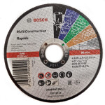 BOSCH 2608602383 / Viacúčelový rezací kotúč / Priemer 125 x 22.23 mm / Šírka rezu 1.6 mm (2608602383)