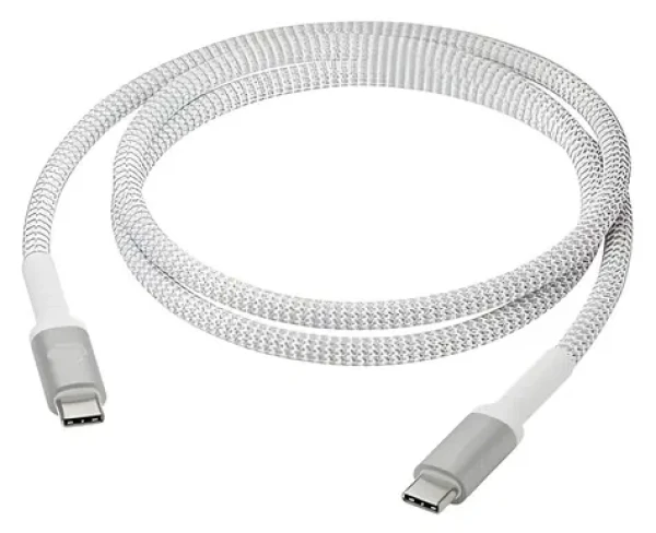 Dbramante1928 re-charge / Nabíjací kábel / USB-C - USB-C / 1,2 m / 100 W / pletený (CB12CCGR7116)