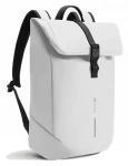 XD Design Urban Flap-Top biela/sivá / Batoh pre notebook / do 16" / 18-23 L / vodeodolný (P706.2613)