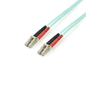 StarTech LC/LC Aqua / Optický patch kábel / 3 m / Multimode OM3 50/125 / Duplex / LSZH (A50FBLCLC3)
