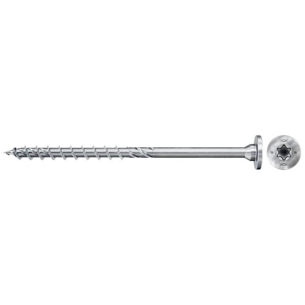 Fischer SSK TX TG blvz 100 561784 skrutky do drevotriesky 6 mm 100 mm TX glavanizované zinkom 100 ks; 561784