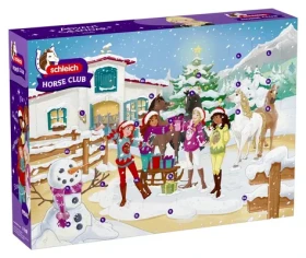 Schleich Adventný kalendár Horse Club 2026 Zimná jazda na koni