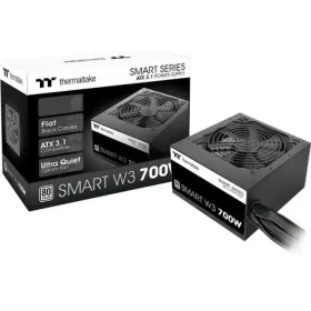 Thermaltake SMART W3 700W / 700W / aktívny PFC / ATX 12V 3.1 / 120mm ventilátor / 80PLUS White (PS-SPW-0700NNFAWE-1)