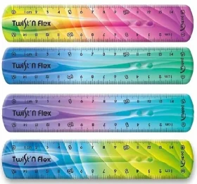 Maped Pravítko Twist#39;n Flex dúhové 15 cm (mix) (24076)