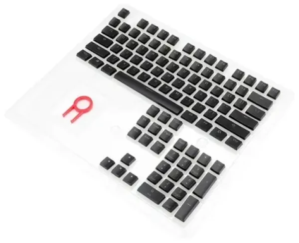 Redragon A130 PBT Doubleshot čierna / kryty kláves / 104 ks / US (A130Black)