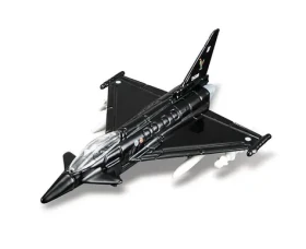 Maisto Fresh Metal Tailwinds - EF-2000 Eurofighter čierna