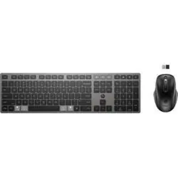 HP 725 Capacitor čierna / Bezdrôtový set klávesnica s myšou / USB + Bluetooth / superkondenzátor / 4000 DPI (9T5B0UT#BCM)