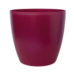 Plastia Obal na kvetináč Perla vínová 14 cm