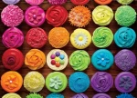 EUROGRAPHICS Puzzle Dortíková dúha (Cupcake)