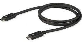 StarTech kábel USB-C čierna / 2x USB-C / MM / Thunderbolt 3 / 0,8 m (TBLT34MM80CM)