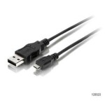 EQuip USB 2.0 Cable A/M -gt; Micro B/M 1.8m, black (128523)