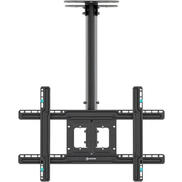 ONKRON čierna / Stropný držiak pre TV / 32 "- 80" / VESA 600x400 mm / naklápací, otočný / max 68 kg (N1L-B)