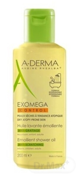 A-DERMA Exomega control sprchový olej 200 ml