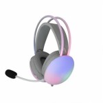 White Shark GH-2342 Firefly biela / Herný Headset / 2.1m / 2 x 3.5mm + USB / RGB / PC Mac Xbox PS4/PS5 (FIREFLY-W)