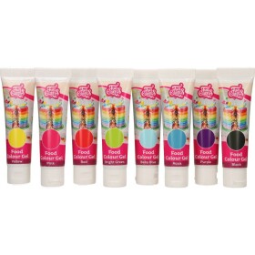 Sada gélových farieb 8 ks - FunCakes - FunCakes