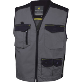 Pracovná vesta Delta Plus MACH 5 Farba: Šedá, Veľkosť: 2XL (M5GILGNXX)