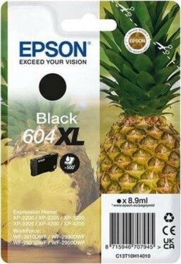 Epson originálny Wkład Atramentowy Epson 604XL Čierny