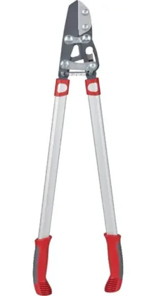 WOLF-Garten Power Cut RS 800 V červená/strieborná / Záhradnícke nožnice / Kovadlinkové / Max. priemer 5 cm / Dĺžka 80 cm (73AGA010650)