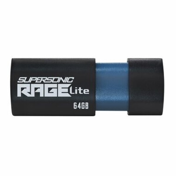 Patriot Supersonic Rage Lite 64GB čierna / Flash Disk / USB 3.2 Gen 1 - (USB-A 3.0) (PEF64GRLB32U)