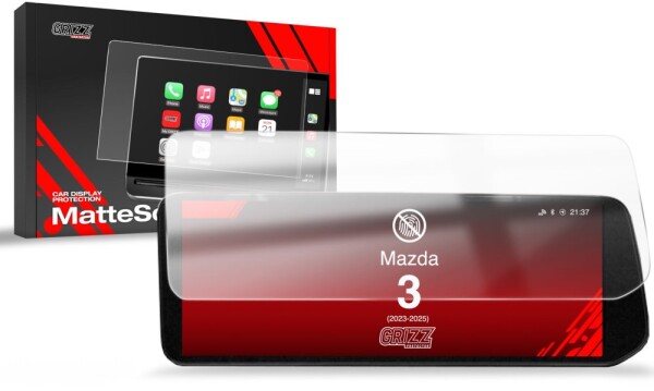 GrizzGlass Folia matná GrizzGlass CarDisplay Protection do Mazda 3 10,25" (2023-2025)