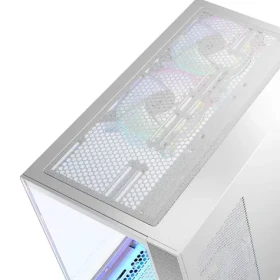 Modecom Volcano Panorama Apex ARGB 5F biela / Skriňa / ATX / USB-C / 2x USB 3.0 / ARGB / bez zdroja (AT-PANORAMA-5F-ARGB-20-000000-0002)